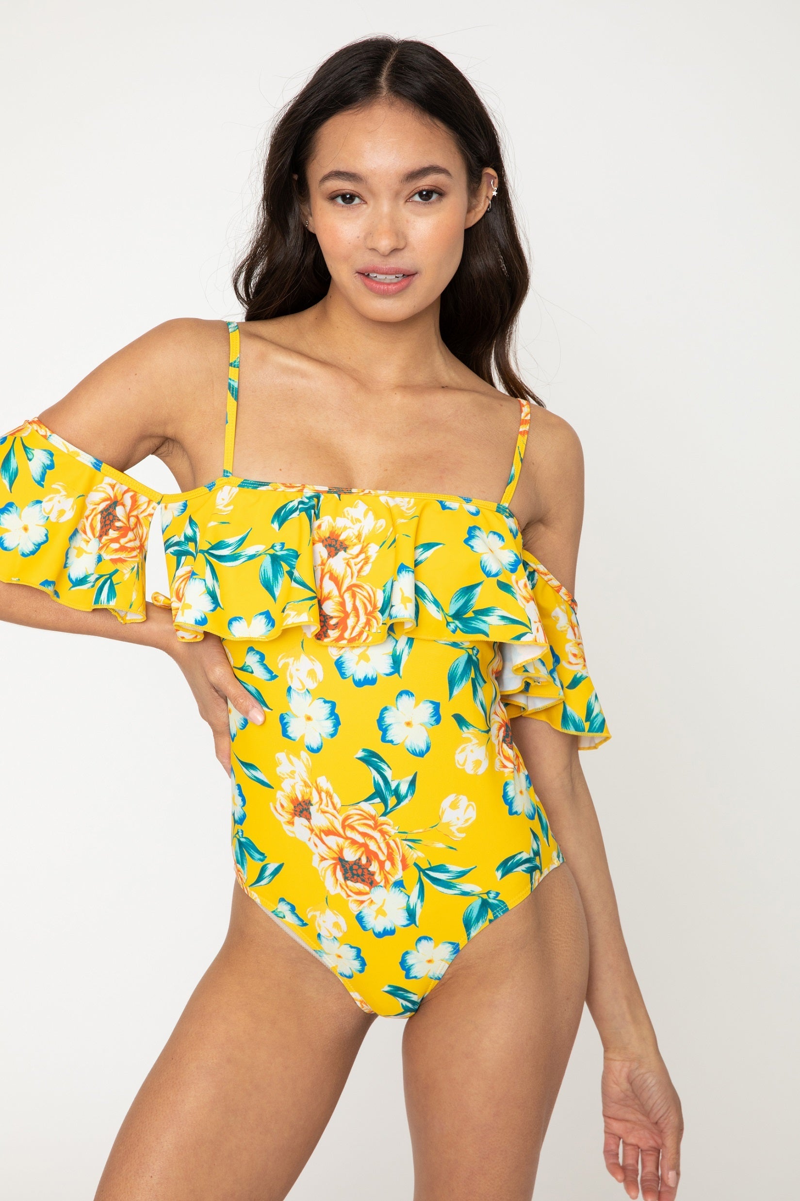 F1810-Bramble Yellow by MARINA WEST SWIM