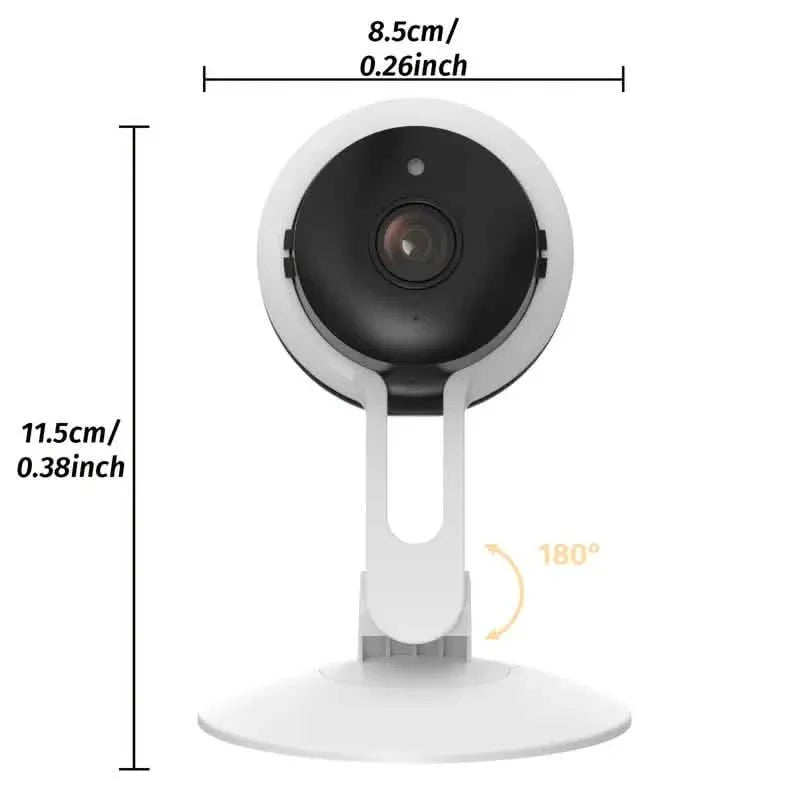 3MP Wireless Smart AI Home Security Camera – Two-Way Audio, Motion Detection, Night Vision by DailySale