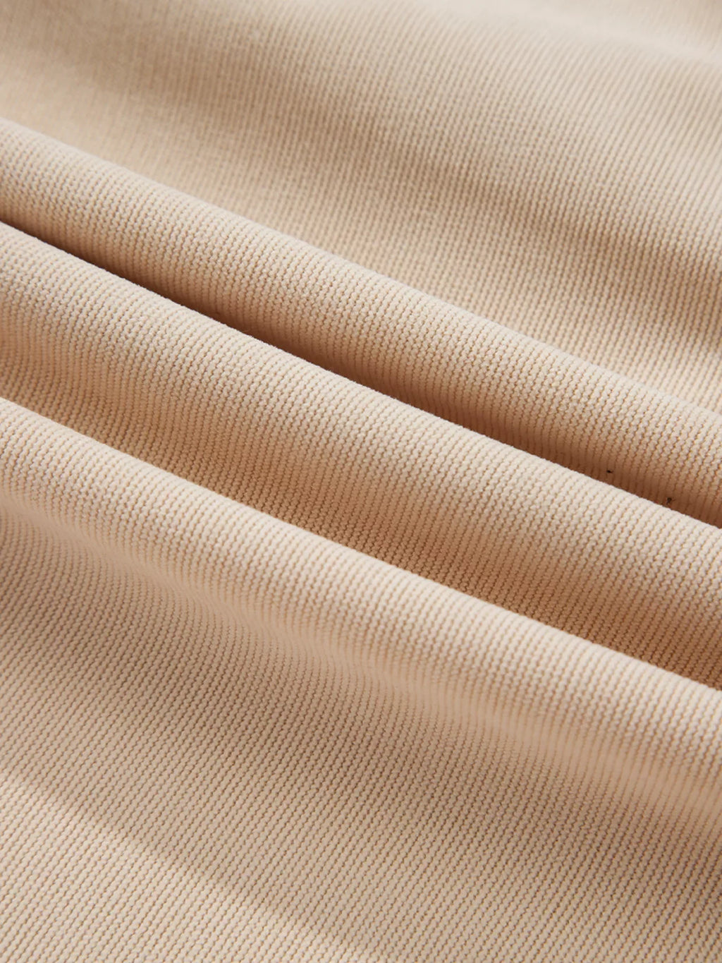 Corduroy Half Button Collared Long Sleeve Mini Dress by Shopiebay