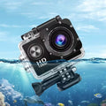 Ultra HD 1080P Action Camera – 140° Wide Angle, Fisheye Lens, LCD Display by DailySale
