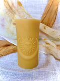100% Beeswax Candle- Sun and Moon by Terra Cotta Botanical Boutique