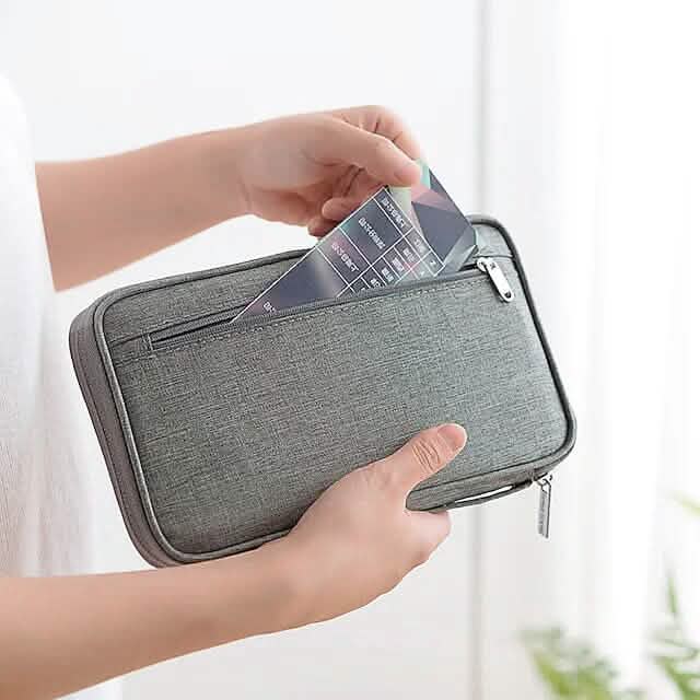 Family Travel Document Organizer Capacious Passport Holder Wallet by DailySale