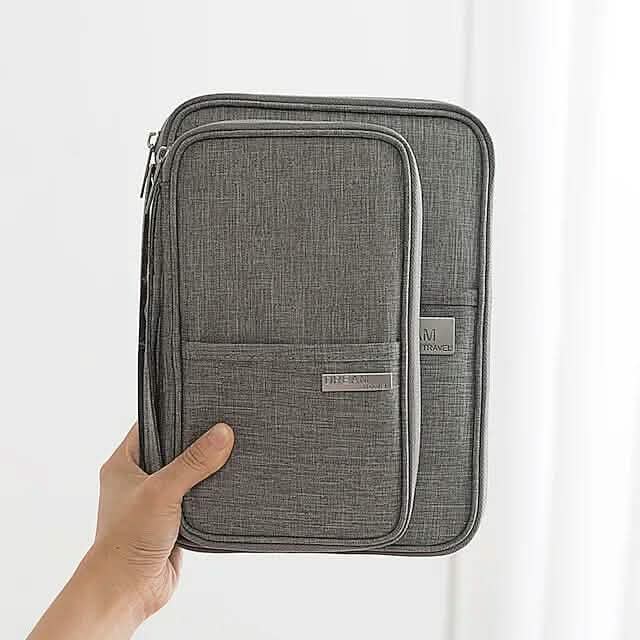 Family Travel Document Organizer Capacious Passport Holder Wallet by DailySale