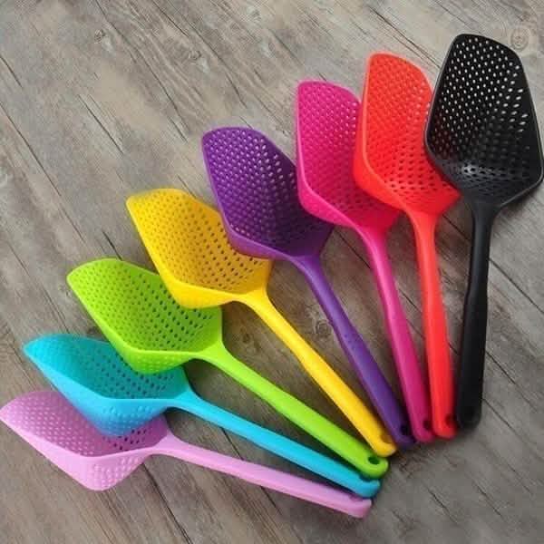 Fashion Kitchen Accessories Large Scoop Colander Pasta Heat Resistant Strainer by DailySale