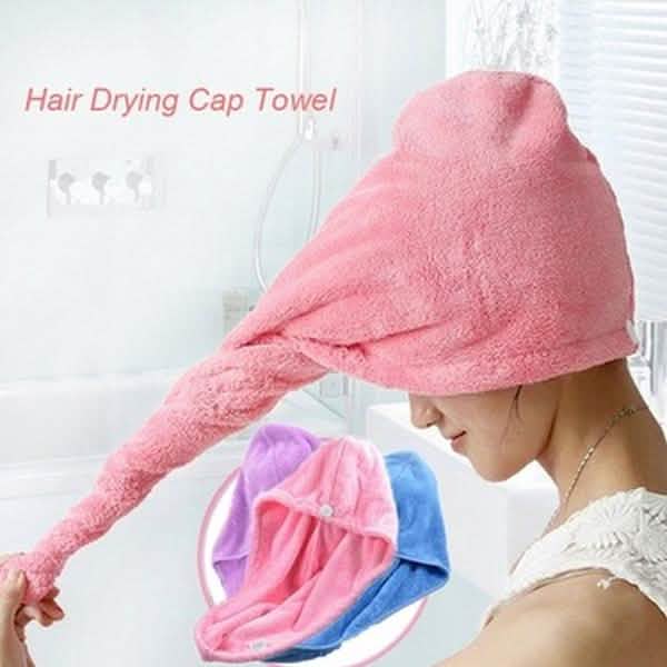 Fashion Women Microfiber Dry Hair Towel by DailySale