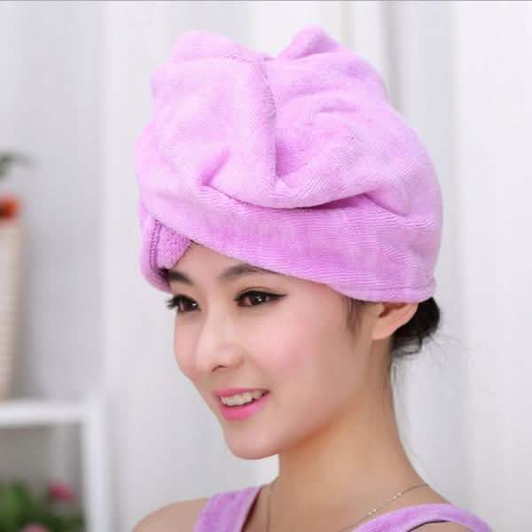 Fashion Women Microfiber Dry Hair Towel by DailySale