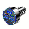 Fast Charging 6 Ports Car Charger Adapter with 4 USB + 2 Type-C 40W QC3.0 by DailySale