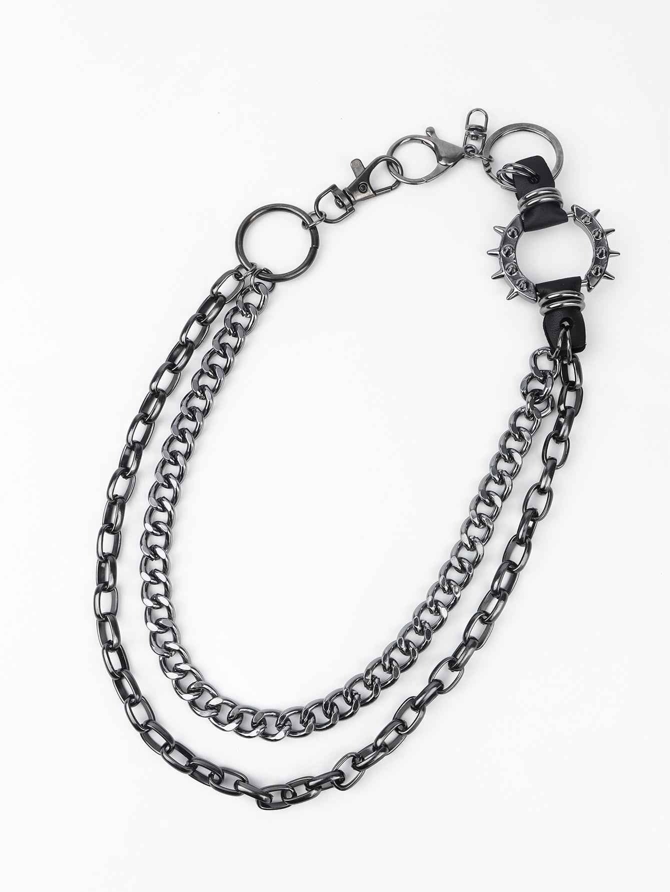 Punk Aluminium Chain Belt