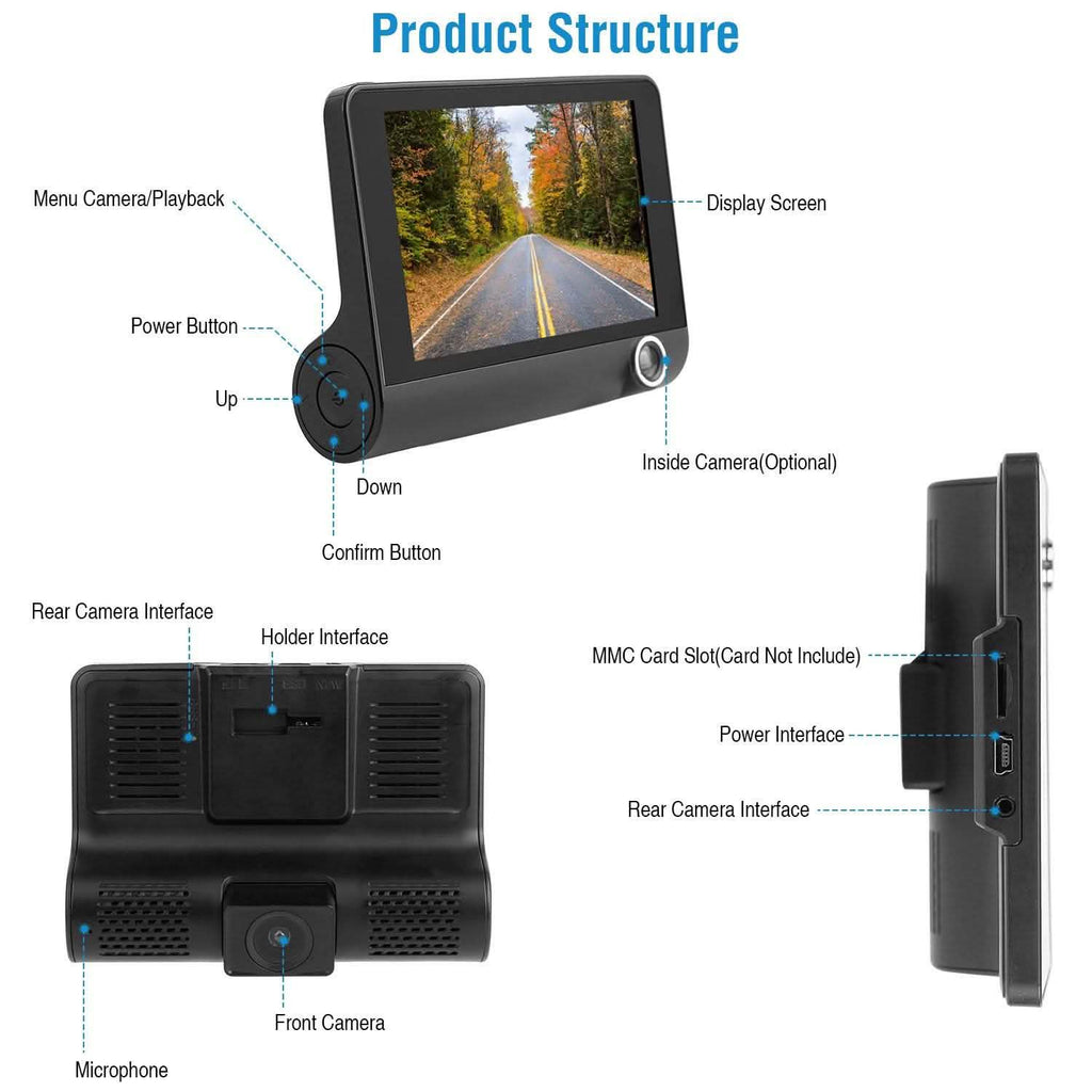 FHD 1080P Car DVR Dash Camera by DailySale