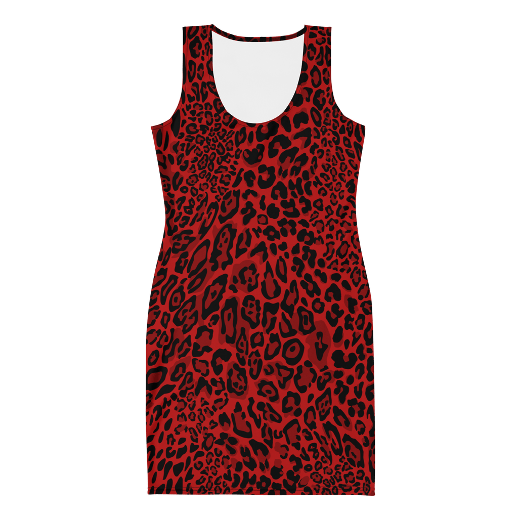 Fire Feline Bodycon Dress by Goth Cloth Co.