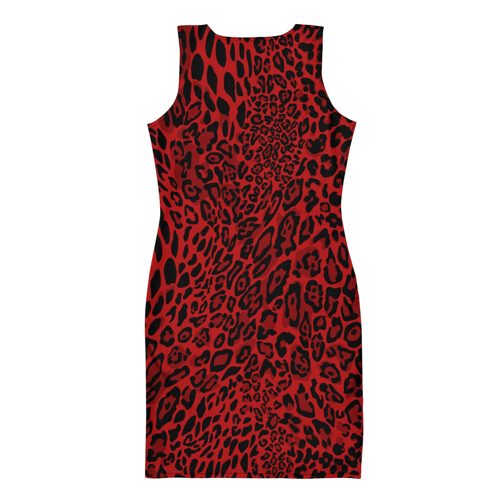 Fire Feline Bodycon Dress by Goth Cloth Co.