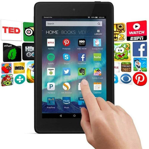 Amazon Kindle Fire HD 6 Tablet, 6" HD Display, Wi-Fi, 16 GB (Refurbished) by DailySale