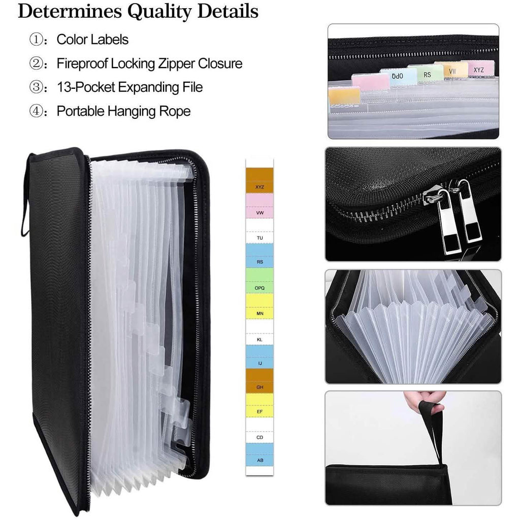 Fireproof and Water Resistant File Folder by DailySale