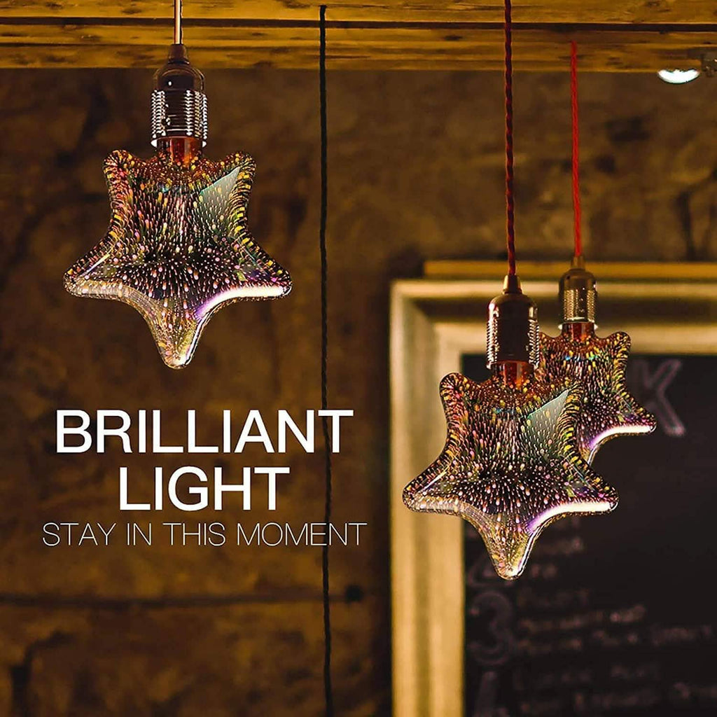 Firework Decorative 3D LED Light Bulb by DailySale