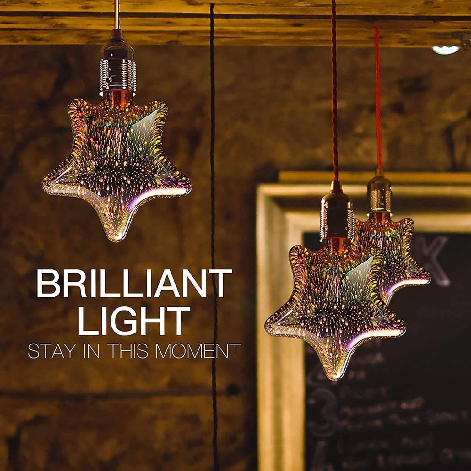 Firework Decorative 3D LED Light Bulb by DailySale