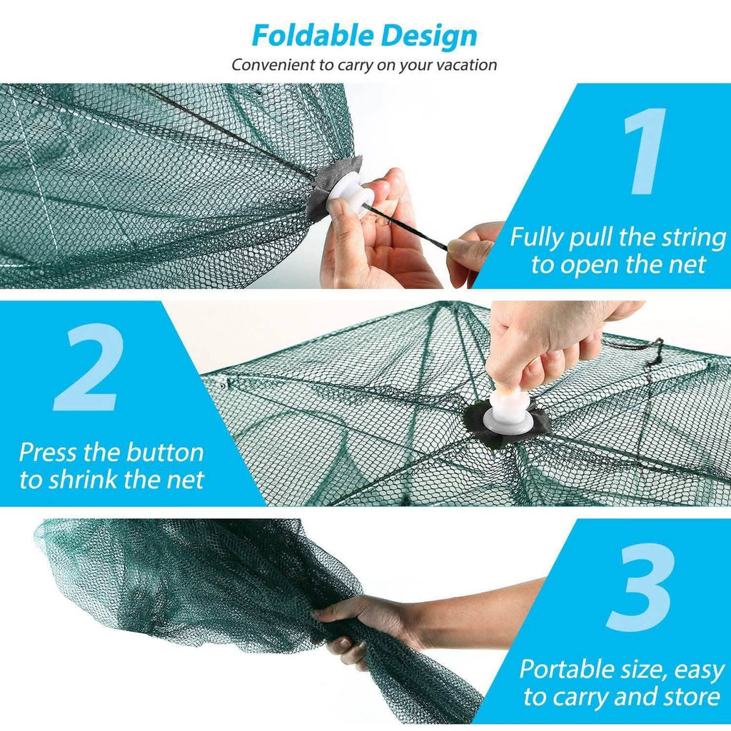 Fishing Trap Net Portable - Fishing Bait Trap by DailySale