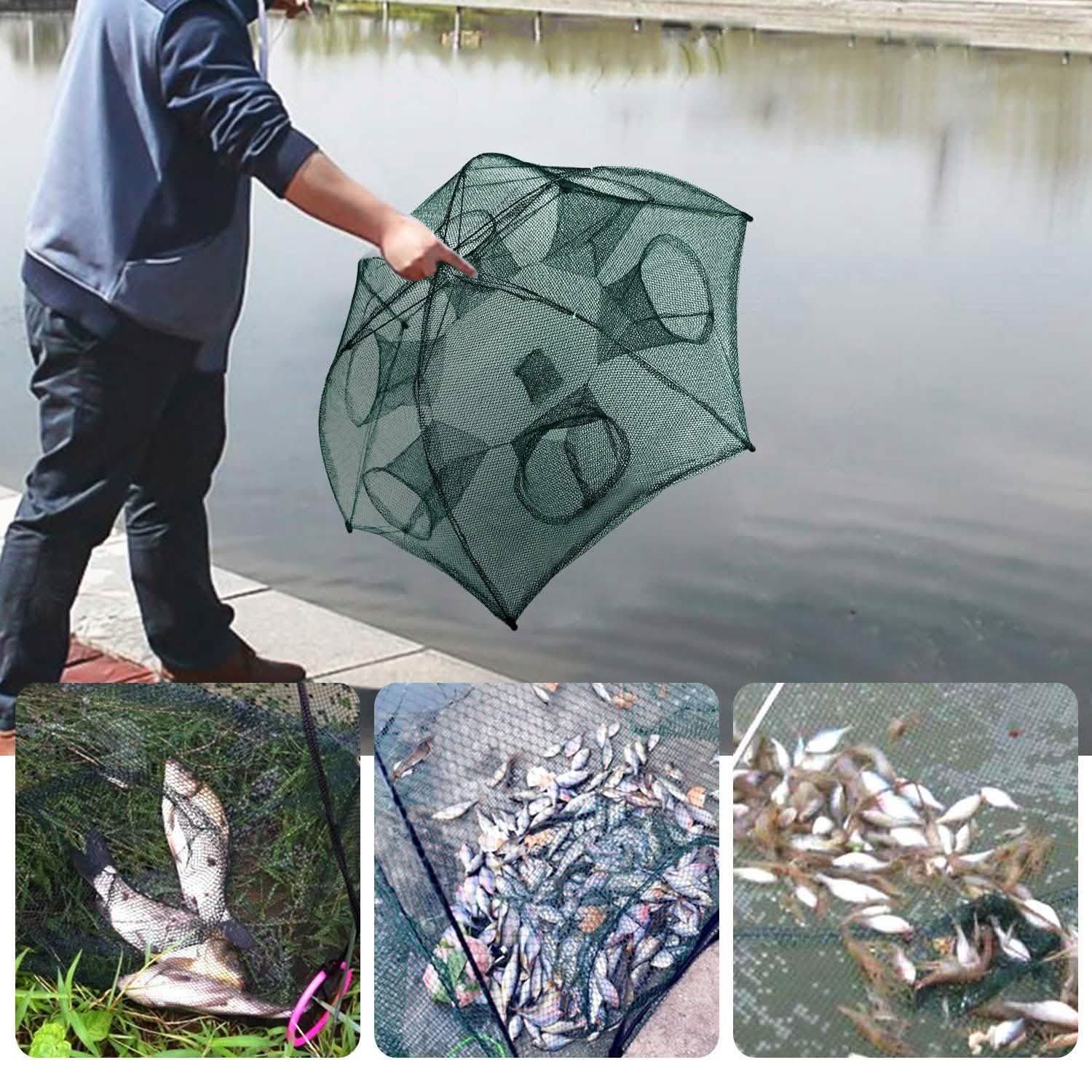 Fishing Trap Net Portable - Fishing Bait Trap by DailySale