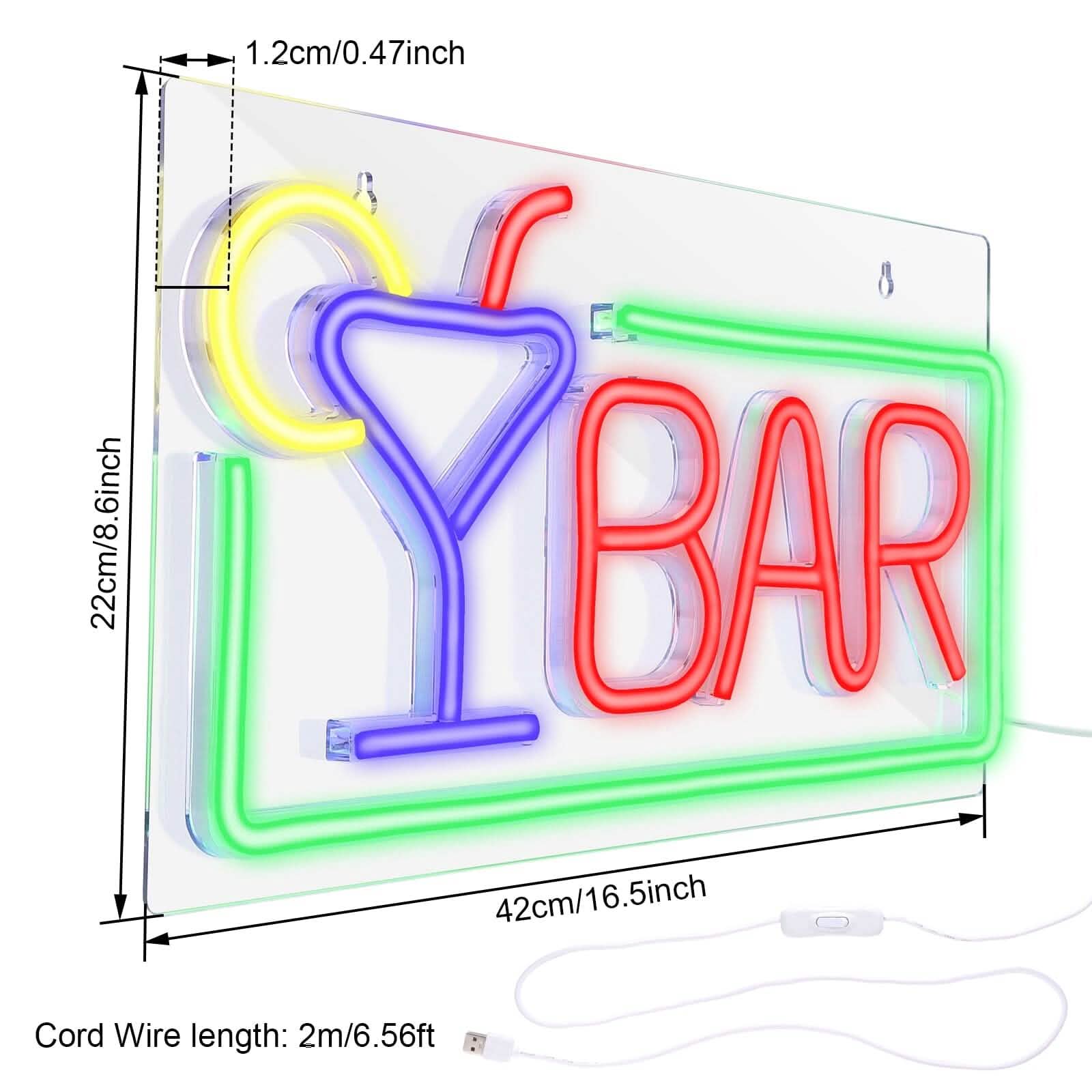 FITNATE 3D Art USB Powered LED Open Display Board Decorate by DailySale