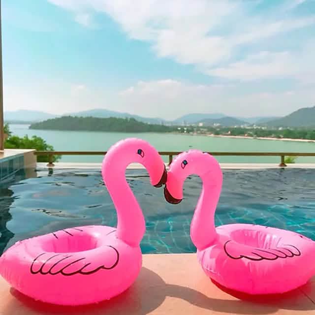 Flamingo Party Floating Sparkling Drink Cup by DailySale