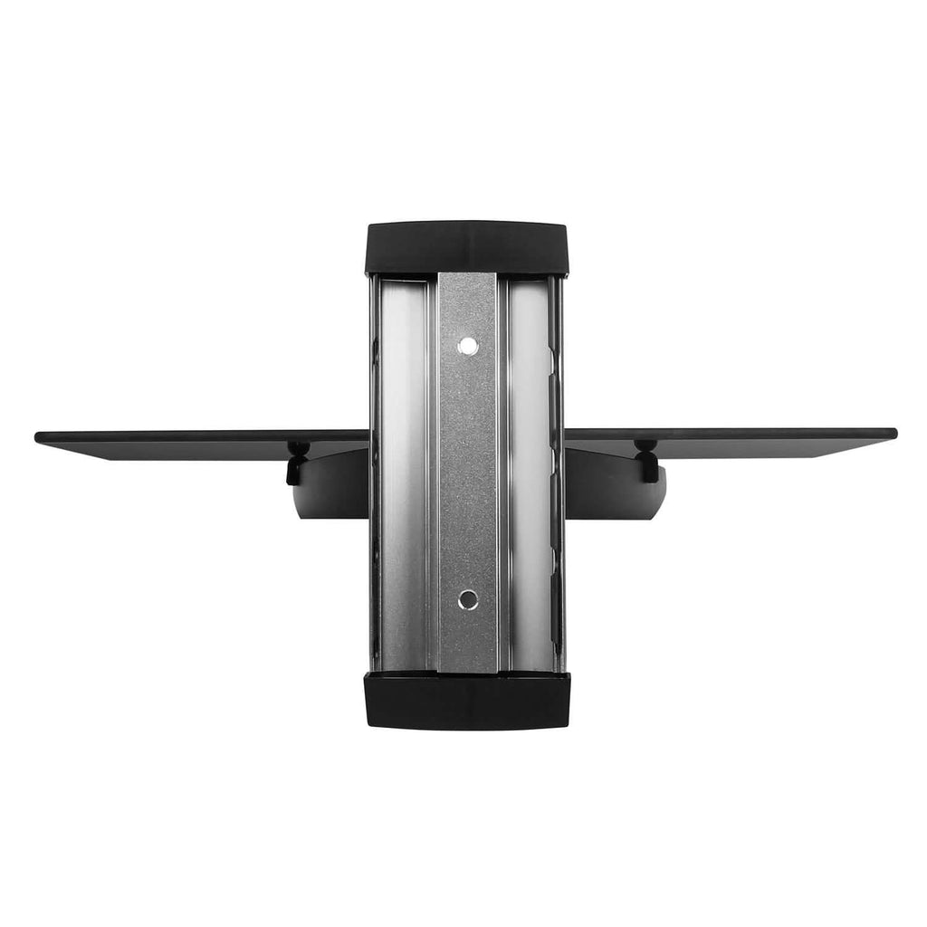 Floating Wall Mounted Strengthened Tempered Glass Shelf by DailySale