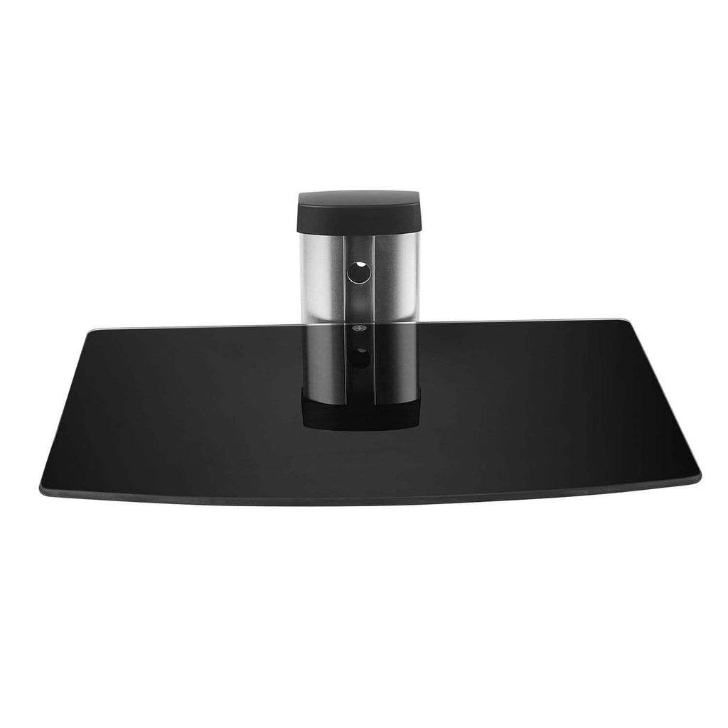 Floating Wall Mounted Strengthened Tempered Glass Shelf by DailySale
