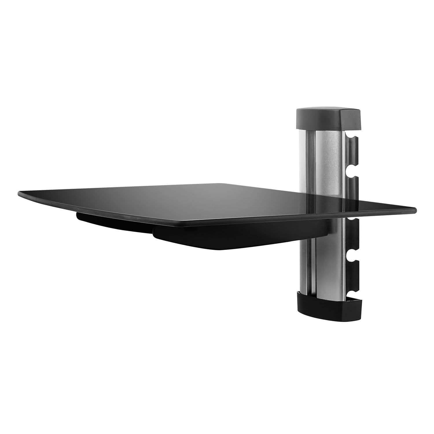 Floating Wall Mounted Strengthened Tempered Glass Shelf by DailySale