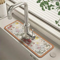 Floral Sink Faucet Absorbent Mat by DailySale