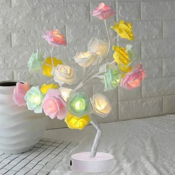 Flower Rose Tree Lamp by DailySale