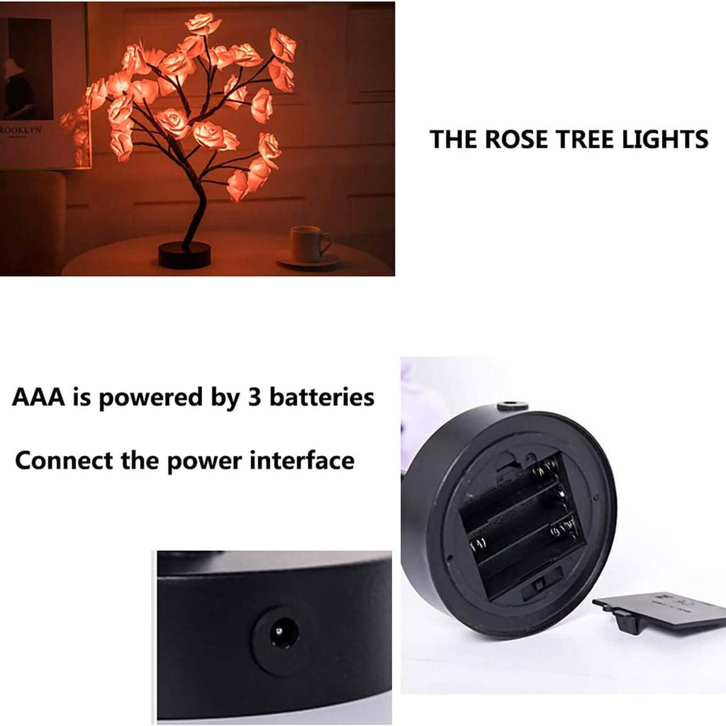 Flower Rose Tree Lamp by DailySale