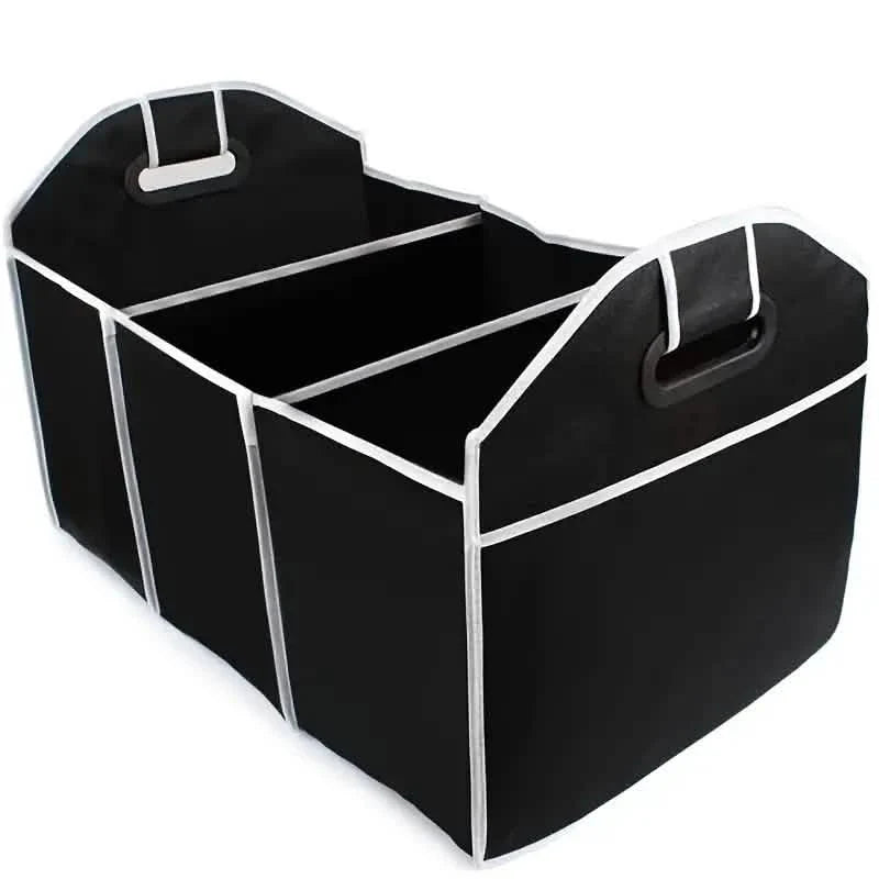Foldable Black Car Trunk Cargo Storage Bag by DailySale