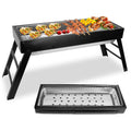 Foldable Charcoal BBQ Grill Stainless Steel Grill Net by DailySale