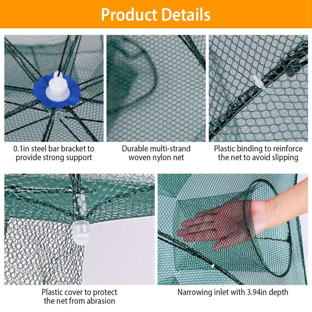 Foldable Fishing Bait Net Trap by DailySale