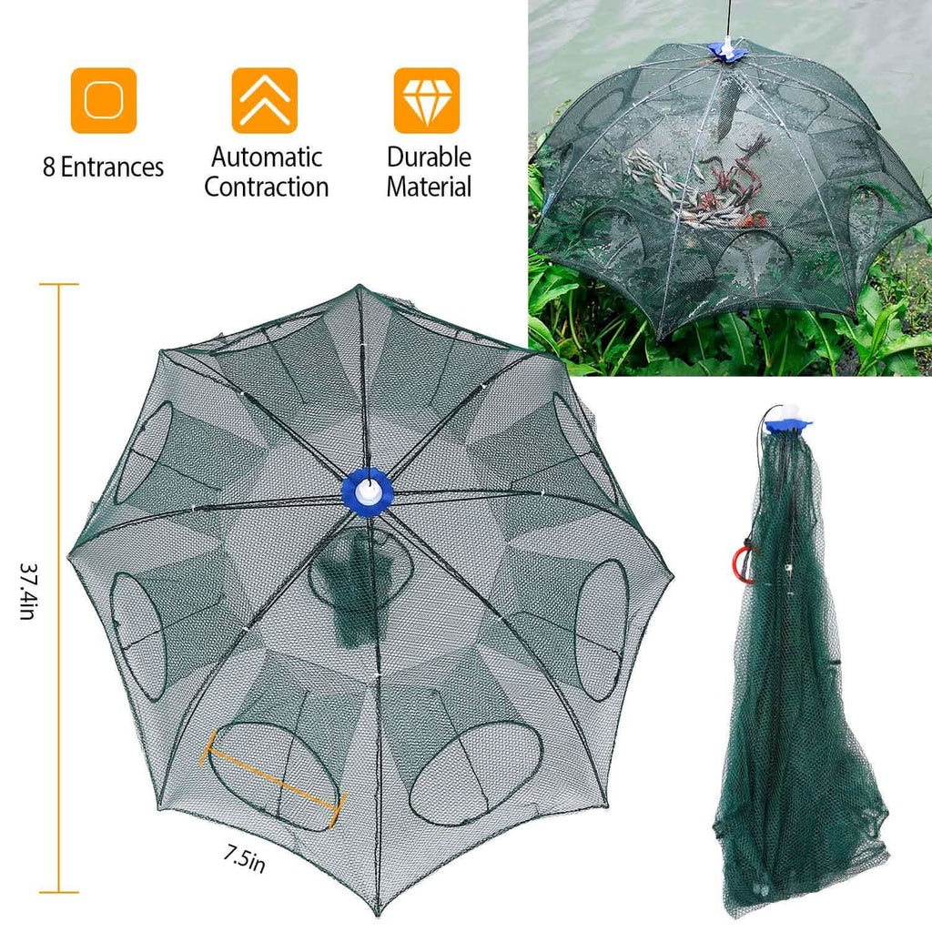Foldable Fishing Bait Net Trap by DailySale