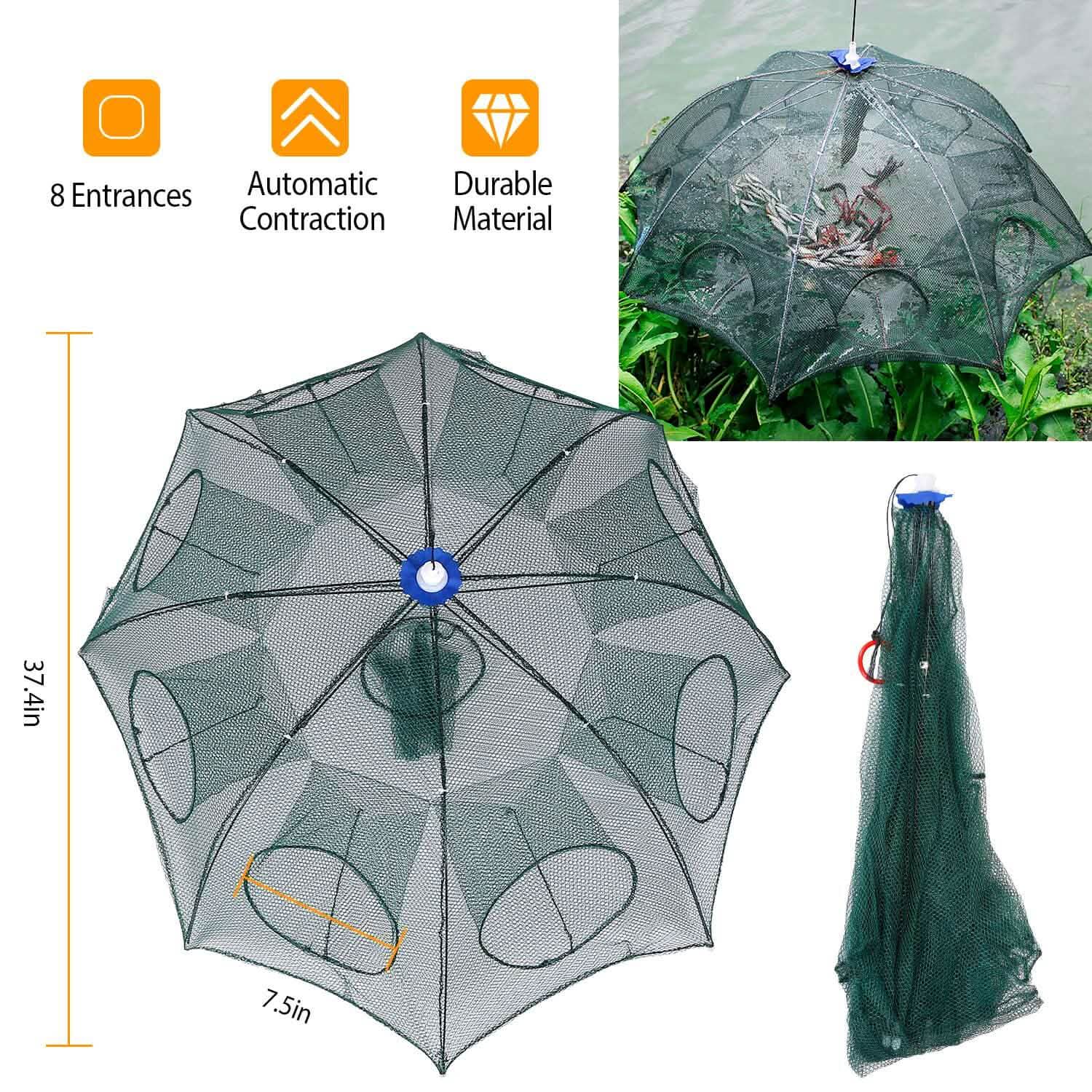 Foldable Fishing Bait Net Trap by DailySale