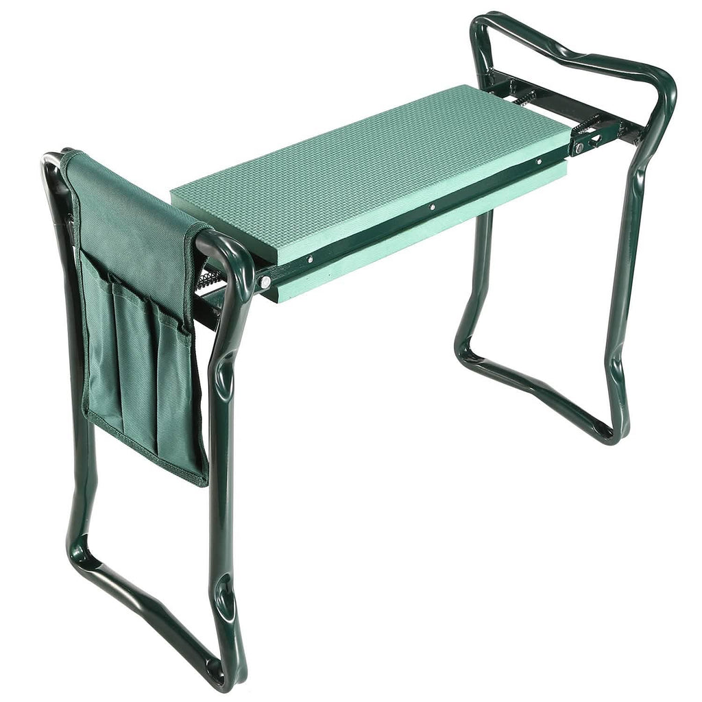 Foldable Garden Kneeler Seat with Kneeling Soft Cushion Pad by DailySale