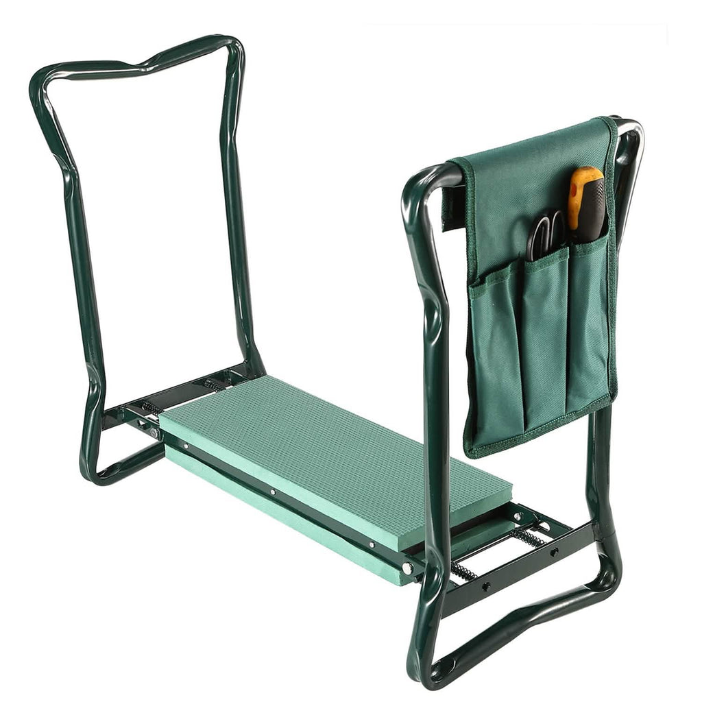 Foldable Garden Kneeler Seat with Kneeling Soft Cushion Pad by DailySale