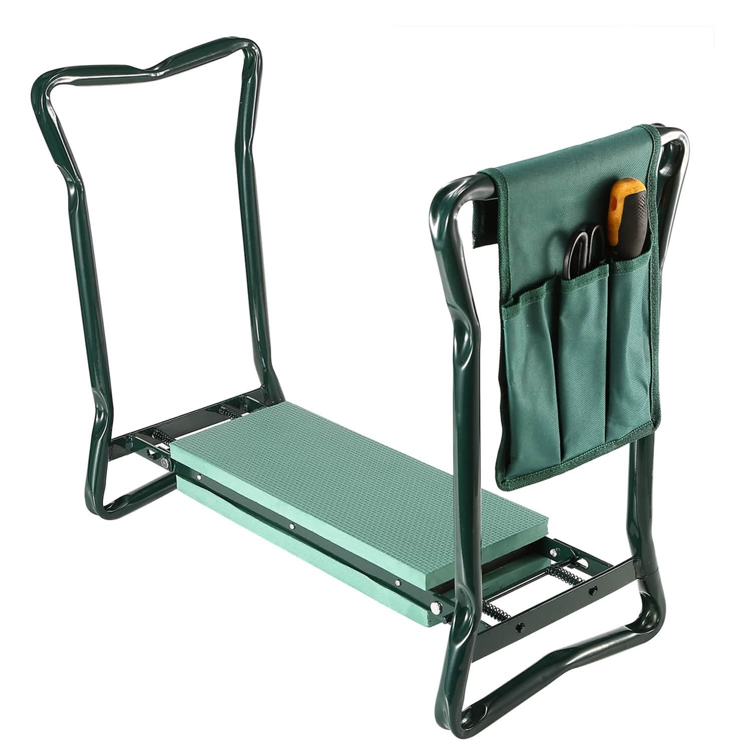 Foldable Garden Kneeler Seat with Kneeling Soft Cushion Pad by DailySale