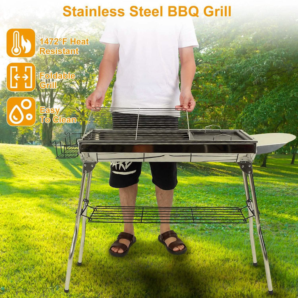 Foldable Portable Barbecue Grill by DailySale