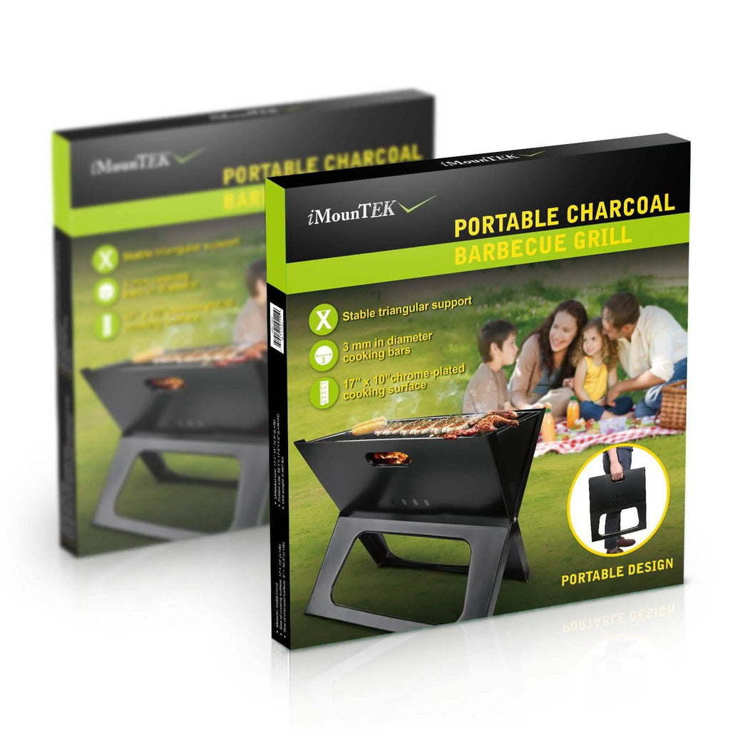 Foldable Portable BBQ Barbecue Grill by DailySale