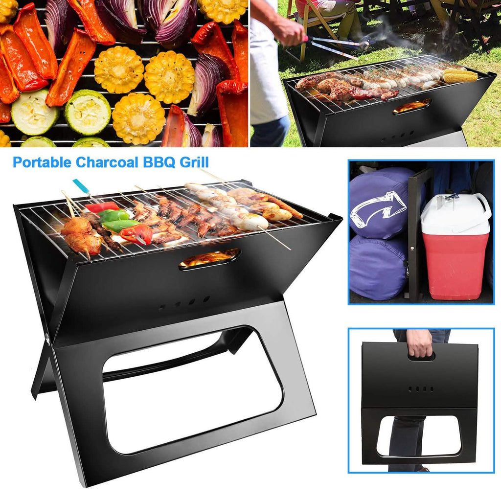 Foldable Portable BBQ Barbecue Grill by DailySale