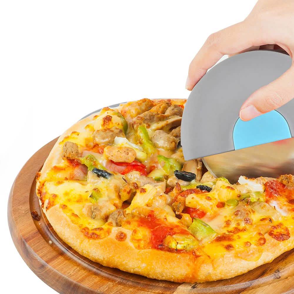 Food Grade Stainless Steel Premium Pizza Cutter Wheel by DailySale