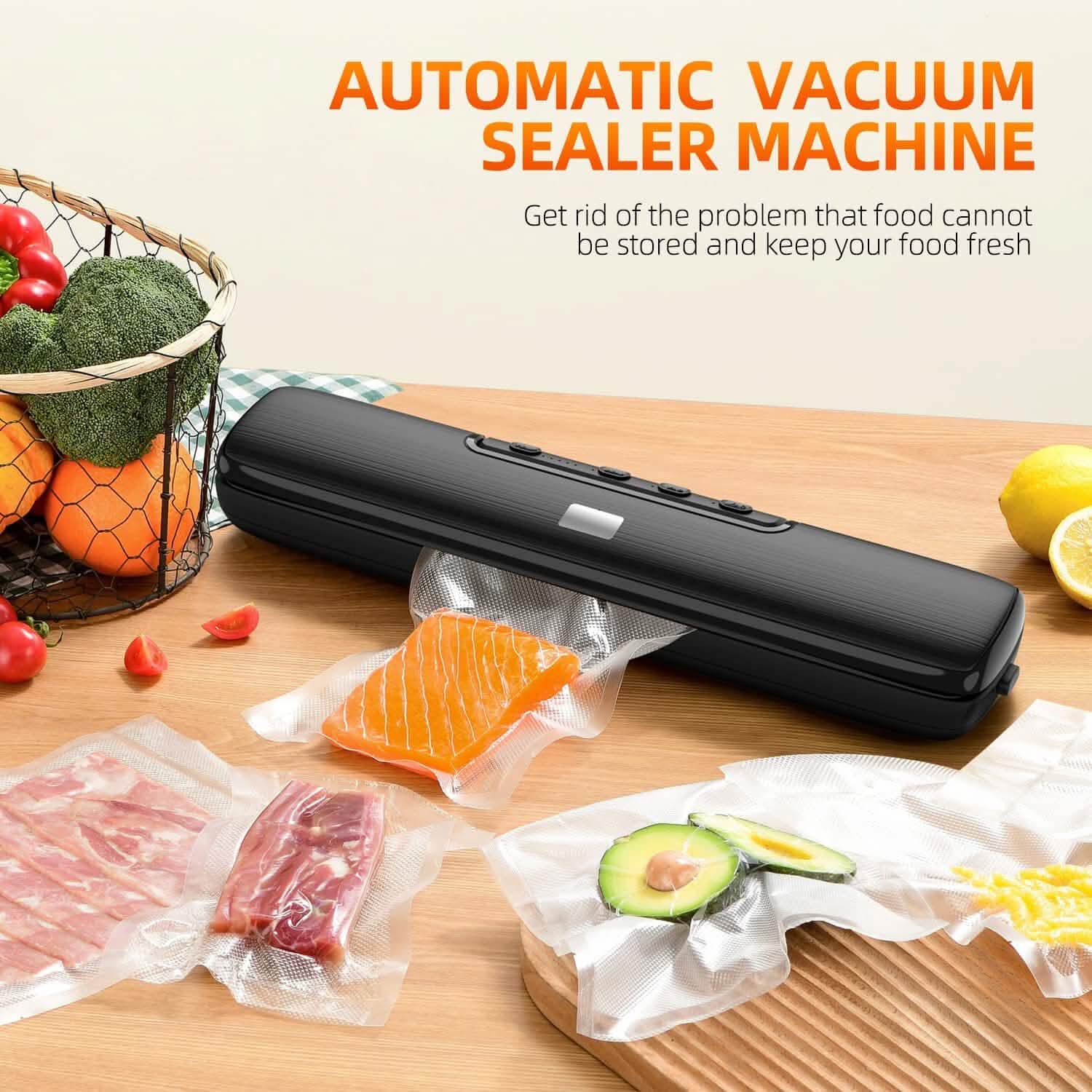 Food Vacuum Sealer Automatic Air Sealing System by DailySale