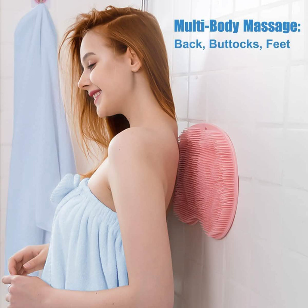 Foot Scrubber Back Brush Bathroom Massager by DailySale