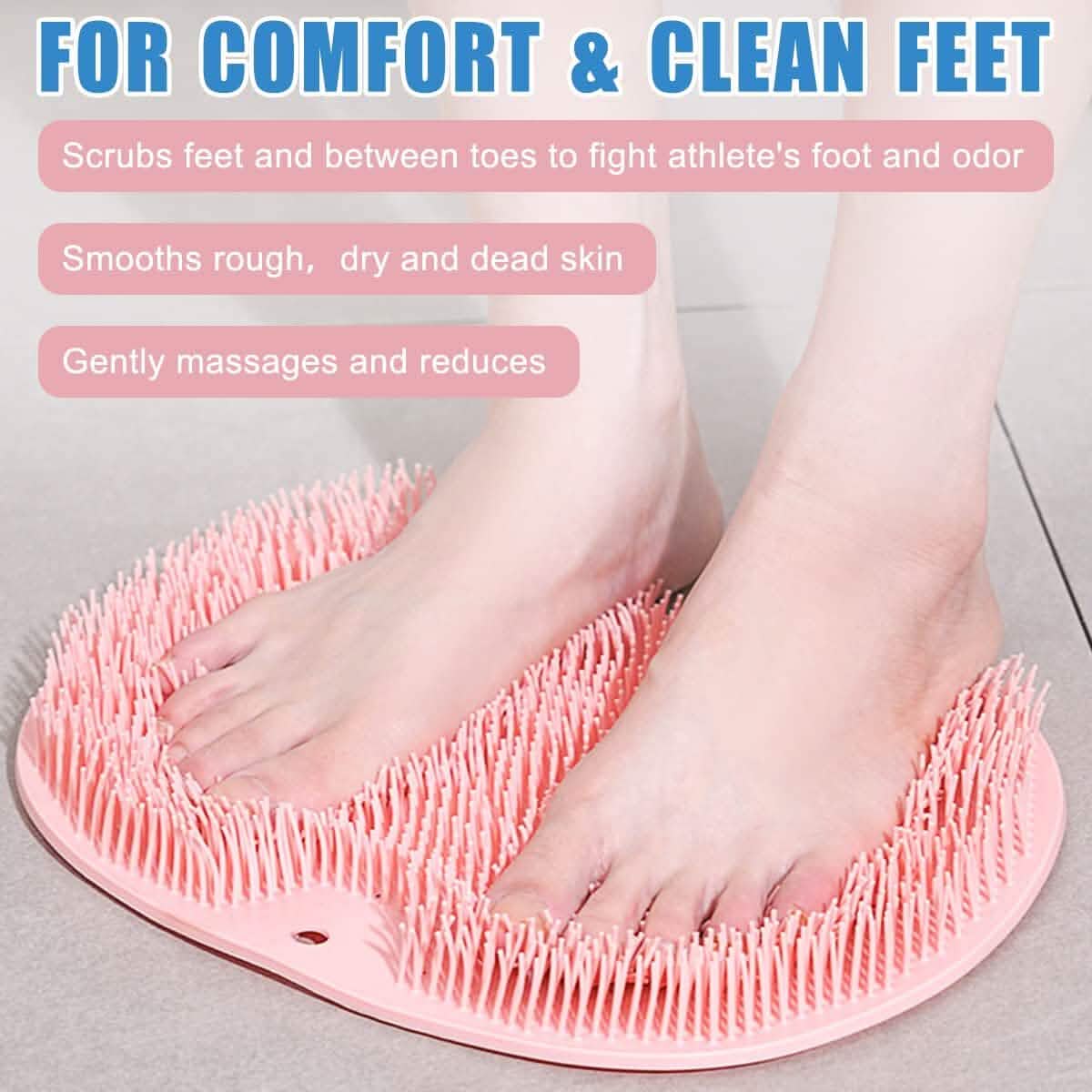 Foot Scrubber Back Brush Bathroom Massager by DailySale