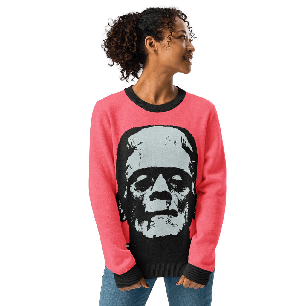 Frankenstein Knit Crewneck Sweater by Goth Cloth Co.