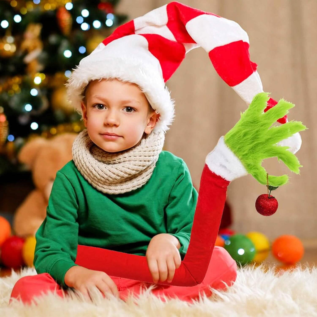 Furry Green Monster Elf Arms Hand for Christmas Tree Ornaments by DailySale