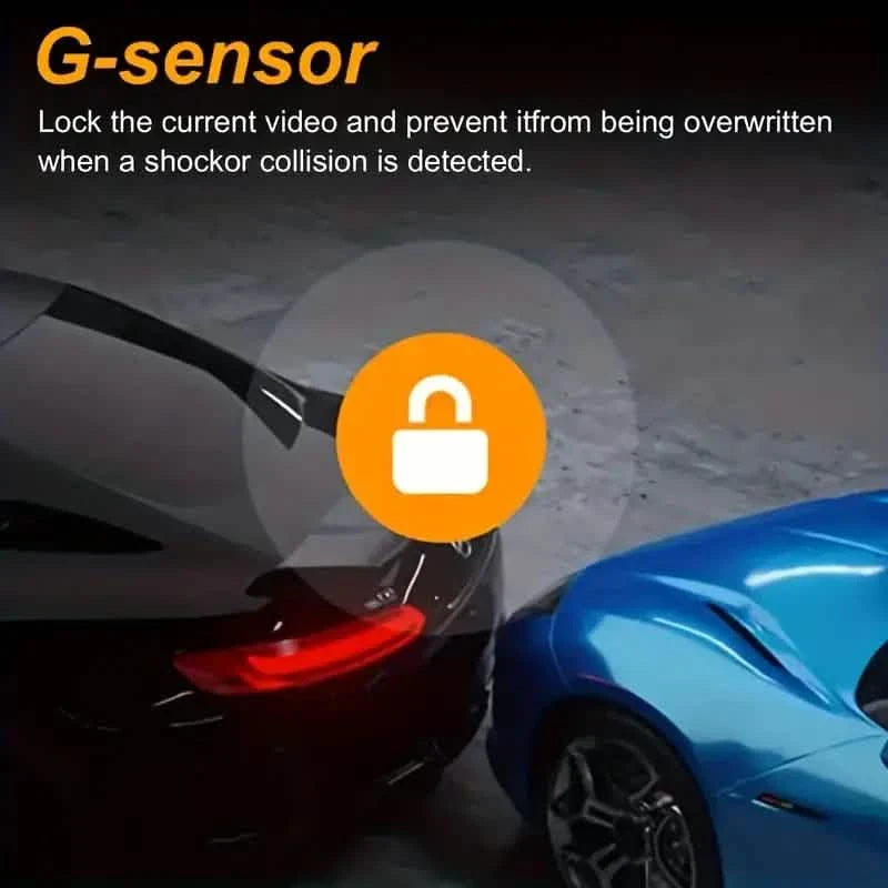 G Sensor HD Night Vision Loop Recording Wide Angle Car DVR by DailySale