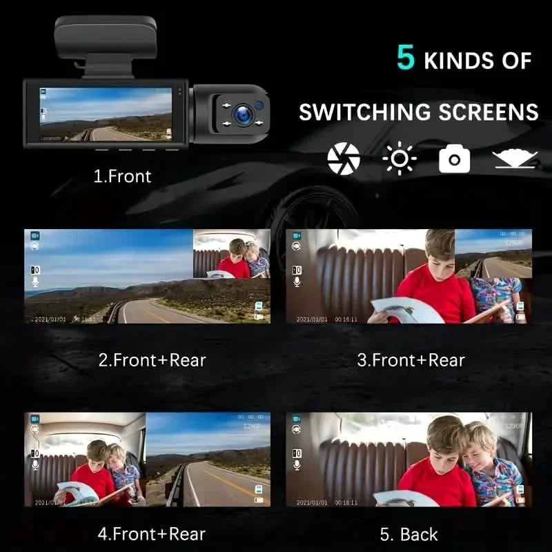 G Sensor HD Night Vision Loop Recording Wide Angle Car DVR by DailySale