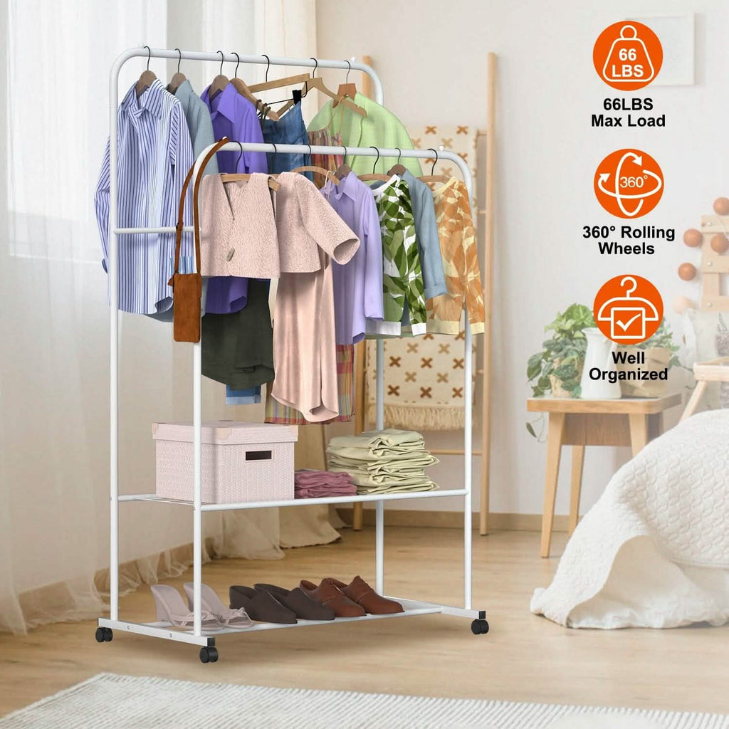 Garment Hanging Rack Clothing Organizer by DailySale