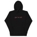 Give 'Em Hell Unisex Hoodie by Goth Cloth Co.